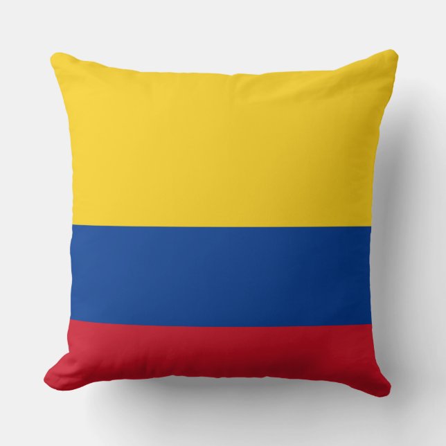 Almofada Bandeira da Colômbia (Frente)