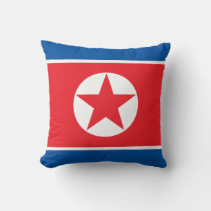 Almofada Bandeira da Coreia do Norte