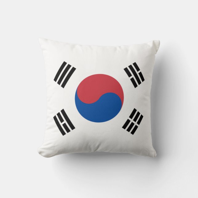 Almofada Bandeira da Coreia do Sul (ROK) (Frente)