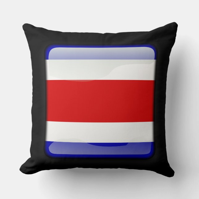 Almofada Bandeira da Costa Rica (Frente)