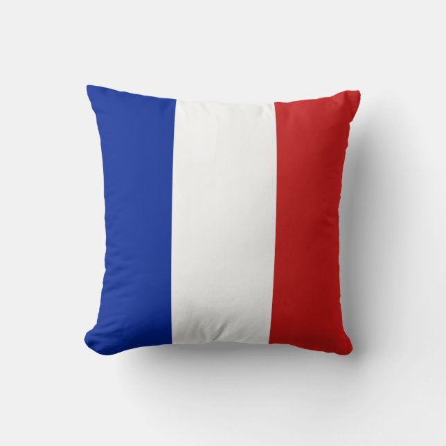 Almofada Bandeira da França (Frente)