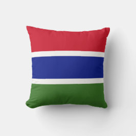 Almofada Bandeira da Gâmbia