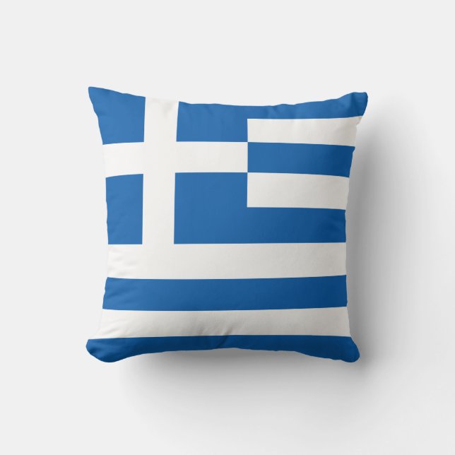 Almofada Bandeira da Grécia (Frente)