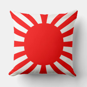 Almofada Bandeira da guerra do exército de japonês imperi