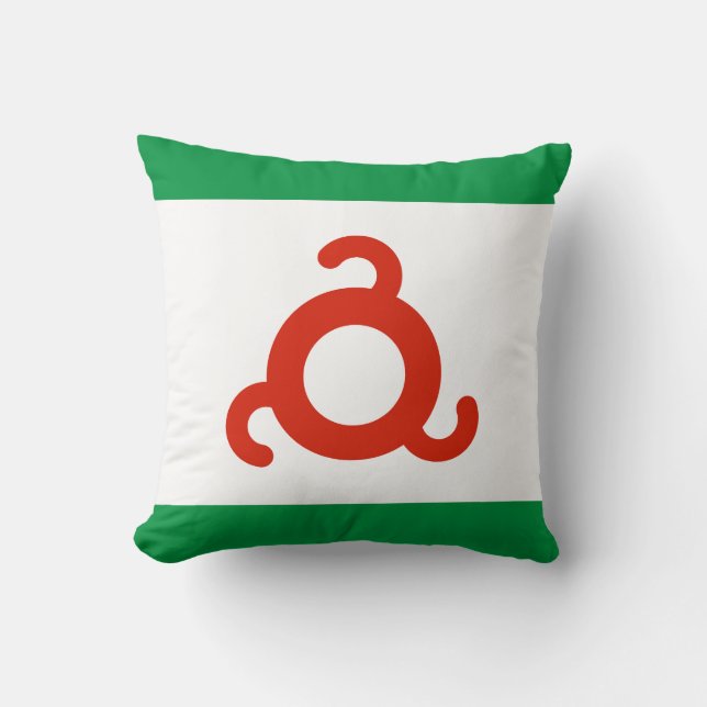 Almofada Bandeira da Ingushetia (Frente)