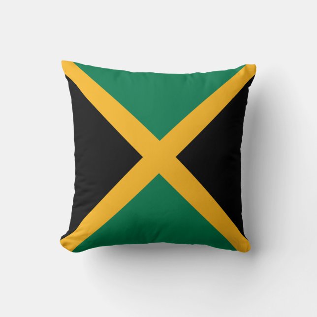 Almofada bandeira da Jamaica (Frente)