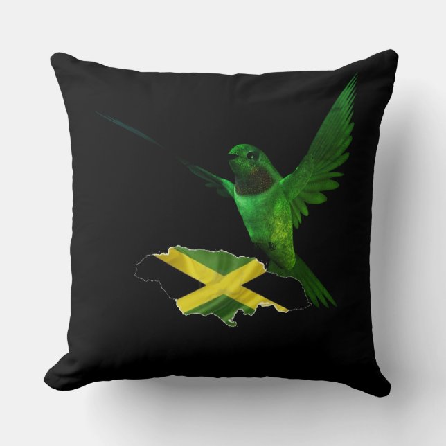 Almofada Bandeira da Jamaica 04 (Frente)