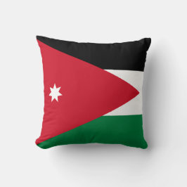 Almofada Bandeira da Jordânia