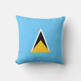 Almofada Bandeira da Lúcia Santo (Rua Lúcia) (Caribe)