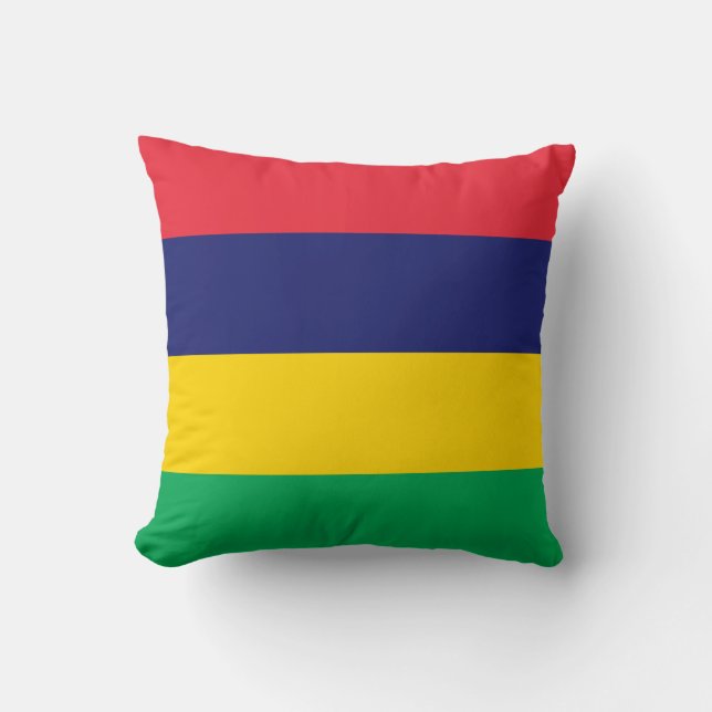Almofada Bandeira da Maurícia (Frente)