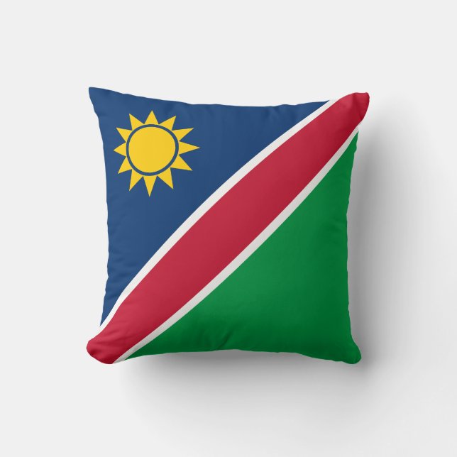 Almofada Bandeira da Namíbia (Frente)