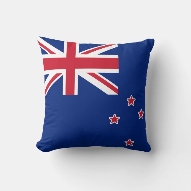 Almofada Bandeira da Nova Zelândia (Frente)