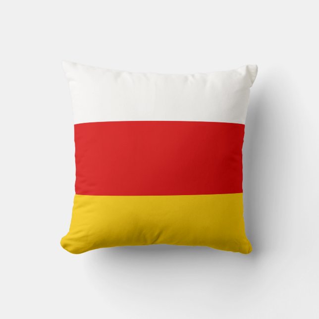 Almofada Bandeira da Ossétia do Sul (Frente)