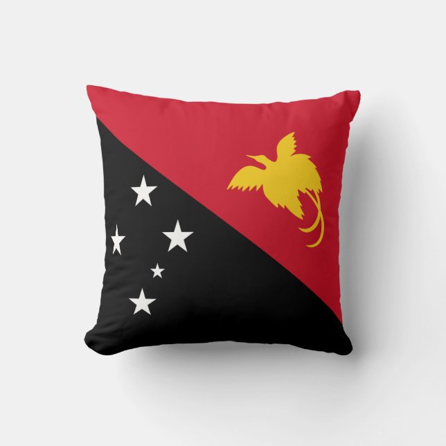 Almofada Bandeira da Papua-Nova Guiné (Frente)