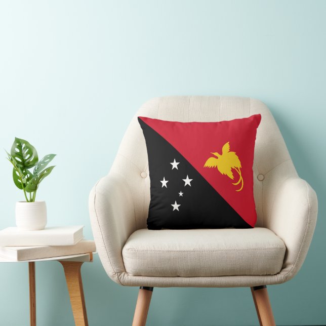 Almofada bandeira da Papua-Nova Guiné (Cadeira)