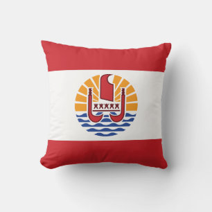 Almofada Bandeira da Polinésia Francesa