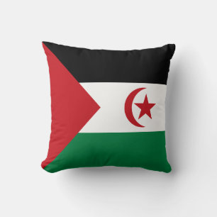 Almofada Bandeira da República Árabe Saaraui Democrática