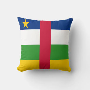 Almofada Bandeira da República Centro-Africana