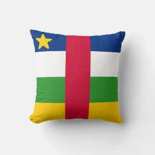 Almofada Bandeira da República Centro-Africana