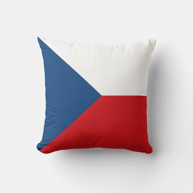 Almofada Bandeira da República Checa (Frente)