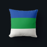 Almofada Bandeira da República Komi<br><div class="desc">Bandeira patriótica da República Komi</div>