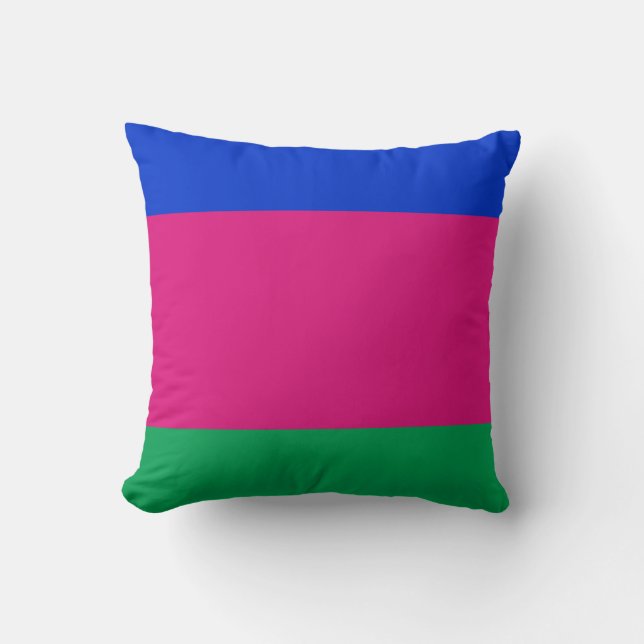 Almofada Bandeira da República Popular de Kuban (Frente)