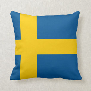 Almofada bandeira da suecia