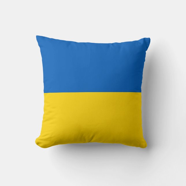 Almofada Bandeira da Ucrânia (Frente)