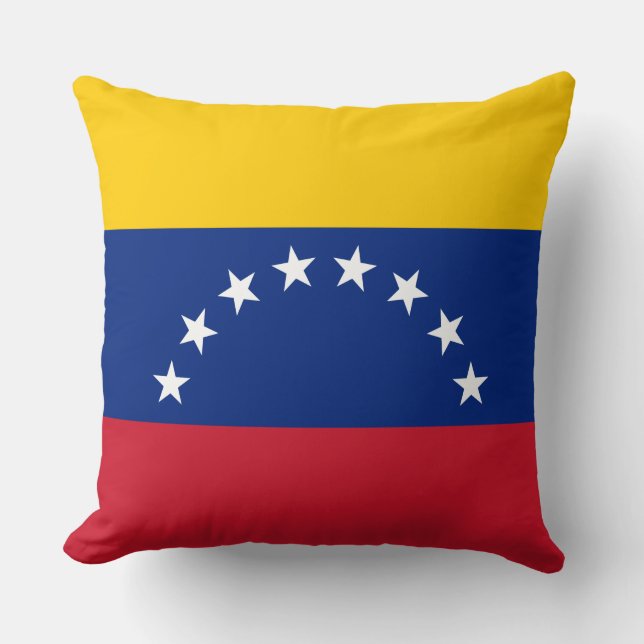 Almofada Bandeira da Venezuela (Frente)