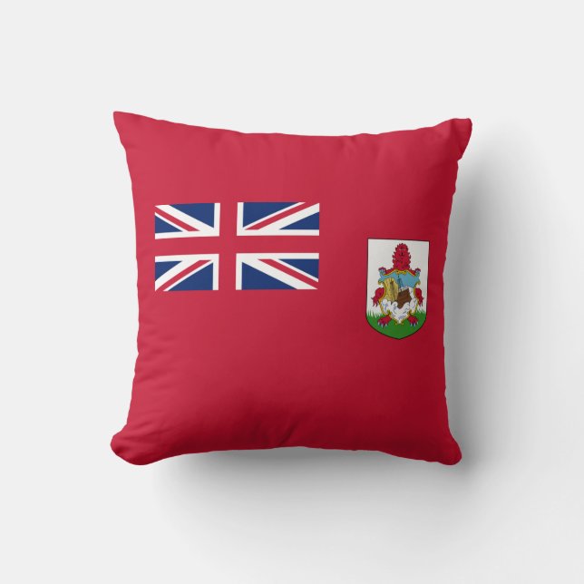 Almofada Bandeira das Bermudas Patriótica (Frente)