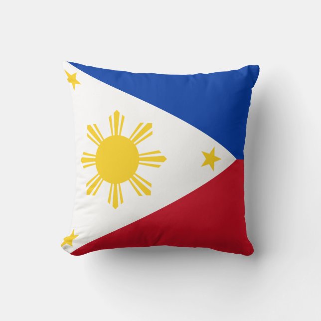 Almofada Bandeira das Filipinas (Frente)