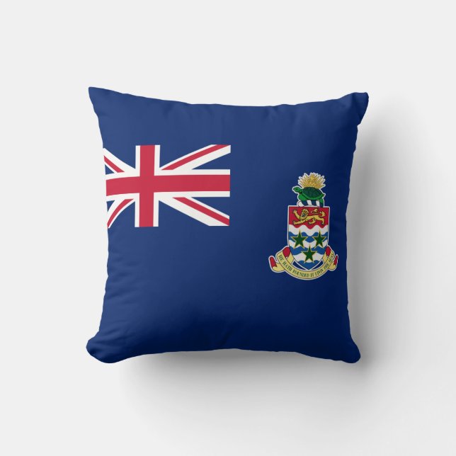 Almofada Bandeira das Ilhas Cayman (Frente)