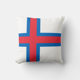 Almofada Bandeira das Ilhas Faroé