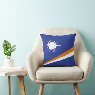 Almofada bandeira das Ilhas Marshall