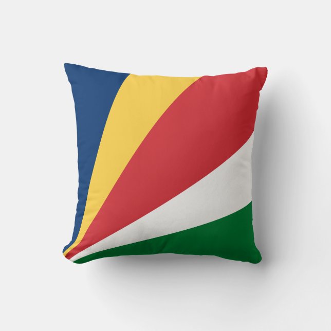 Almofada Bandeira das Seychelles (Frente)