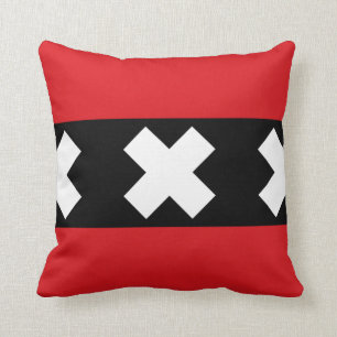 Almofada Bandeira de Amsterdão