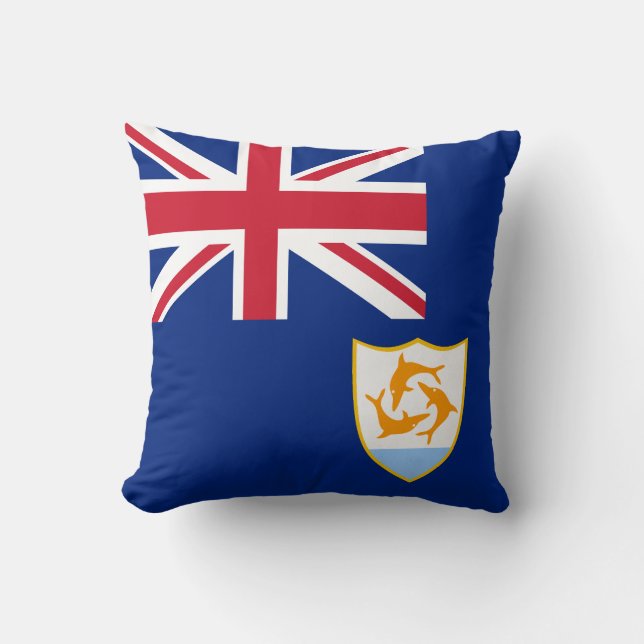 Almofada Bandeira de Anguilla (Frente)