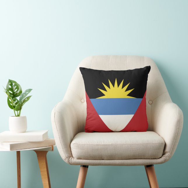 Almofada Bandeira de Antígua e Barbuda (Cadeira)