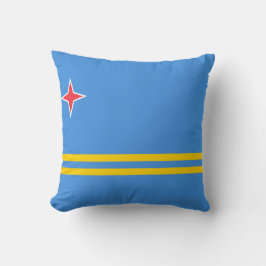 Almofada Bandeira de Aruba