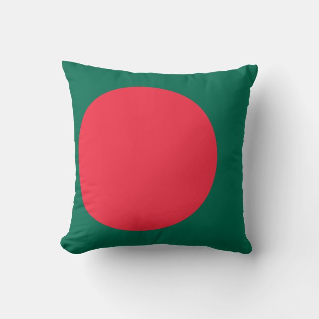 Almofada Bandeira de Bangladesh (Frente)