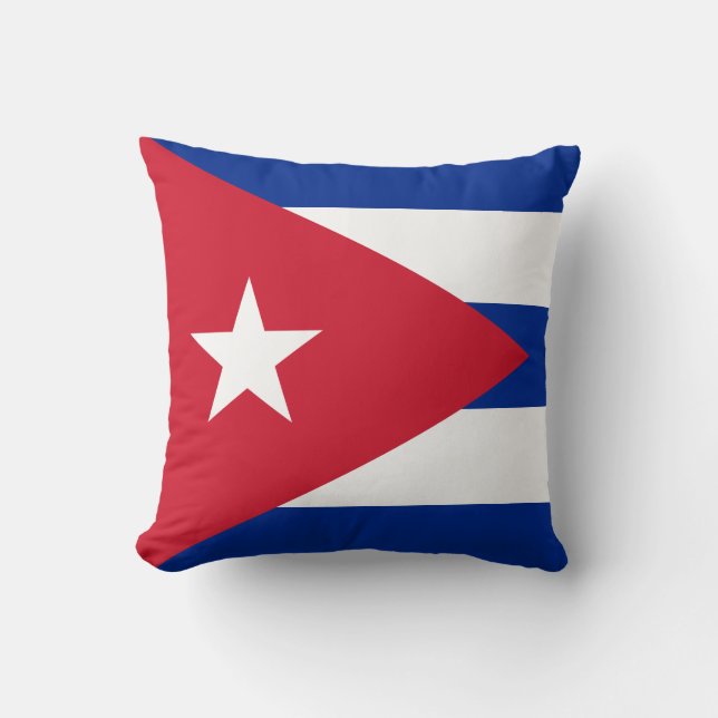Almofada Bandeira de Cuba (Frente)