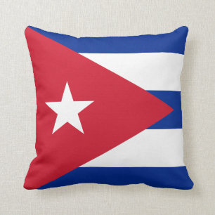 Almofada Bandeira de Cuba