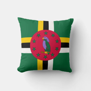Almofada Bandeira de Dominica