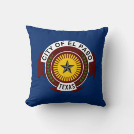 Almofada Bandeira de El Paso (Cidade do Texas)