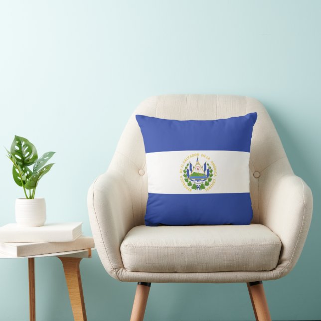 Almofada Bandeira de El Salvador (Cadeira)