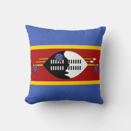 Almofada Bandeira de Eswatini (Suazilândia)