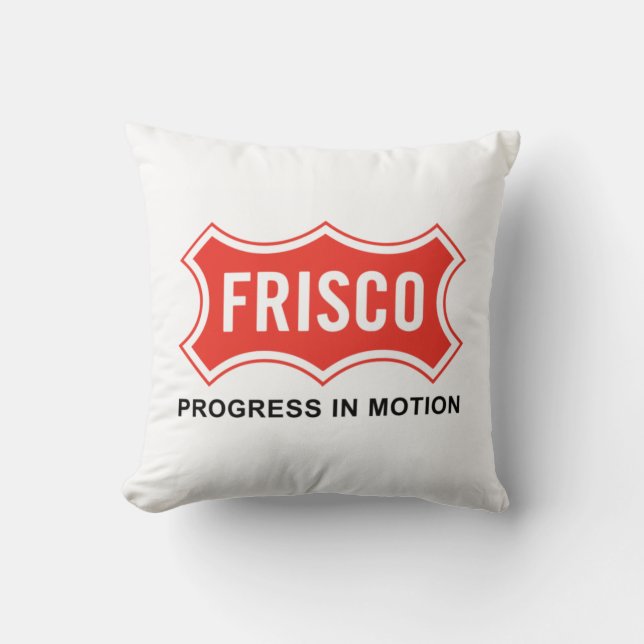 Almofada Bandeira de Frisco (Cidade do Texas) (Frente)