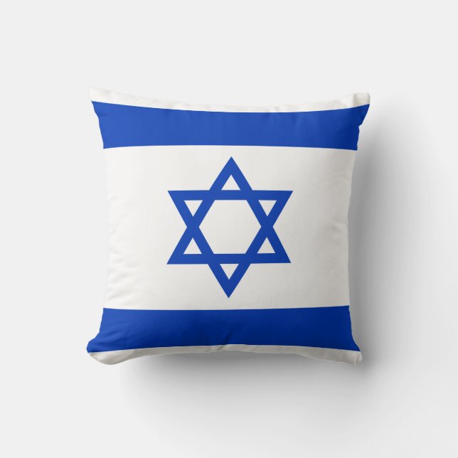 Almofada Bandeira de Israel (Frente)