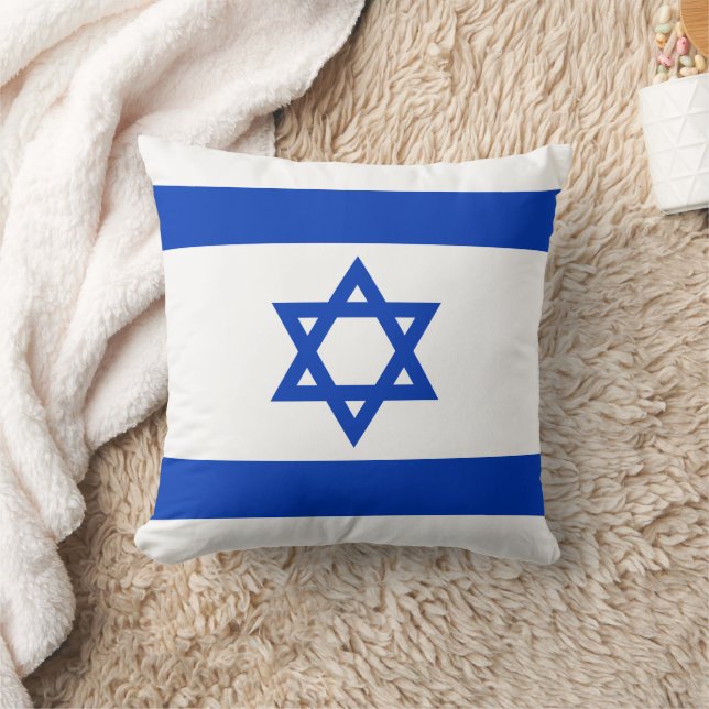 Almofada bandeira de Israel (Cobertor)