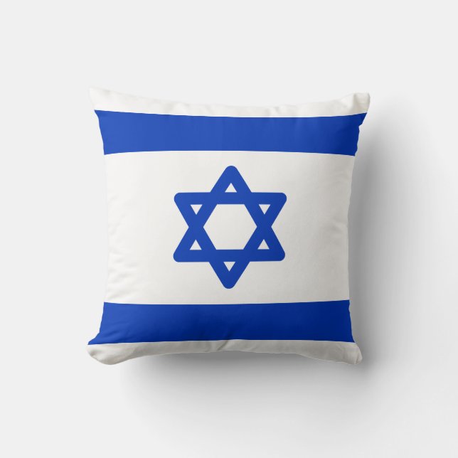 Almofada Bandeira de Israel (Frente)